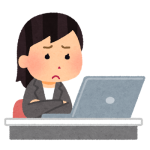 格安SIMで迷う女性