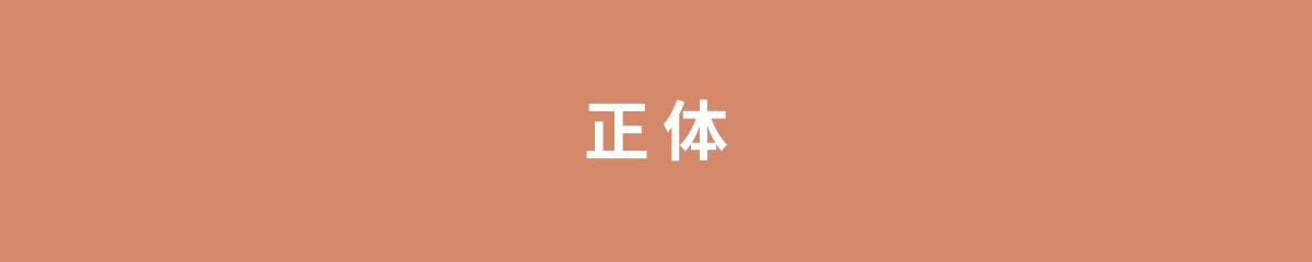 正体